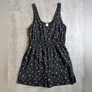 Abound Black Floral Romper - NWOT! Size L